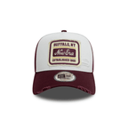 NEW ERA 9FORTY NE NE PATCH DISTRESS GORRA TRUCKER AJUSTABLE ROJO