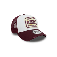 NEW ERA 9FORTY NE NE PATCH DISTRESS GORRA TRUCKER AJUSTABLE ROJO