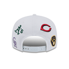 NEW ERA 9FIFTY MLB CACTUS LEAGUE ALL OVER LOGO SPRING TRAINING FAN PACK 2025 GORRA AJUSTABLE BLANCA