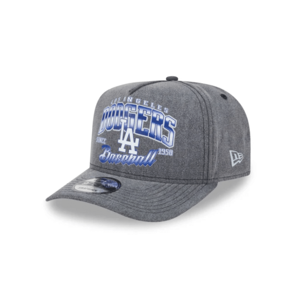 NEW ERA 9FIFTY A FRAME "GOLFER" MLB LOS ANGELES DODGERS THROWBACK GORRA AJUSTABLE NEGRA