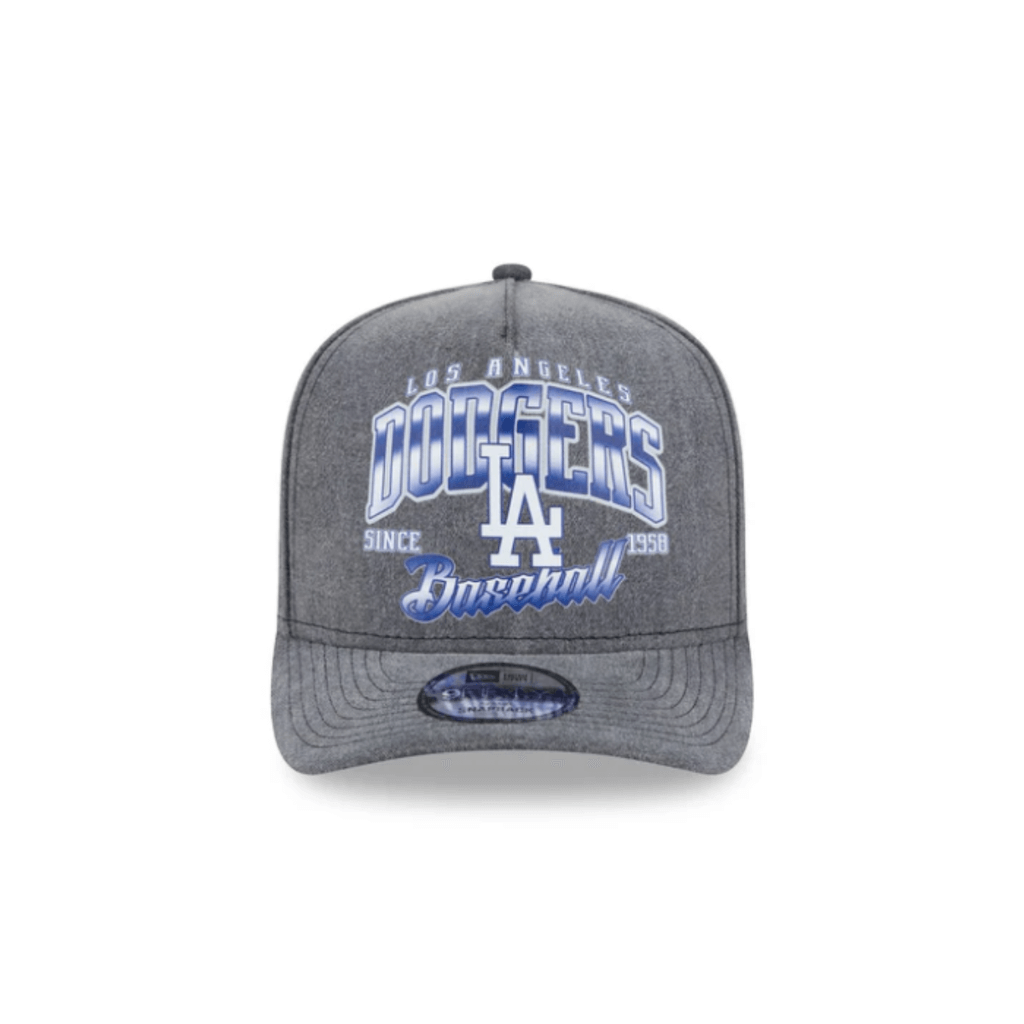 NEW ERA 9FIFTY A FRAME "GOLFER" MLB LOS ANGELES DODGERS THROWBACK GORRA AJUSTABLE NEGRA