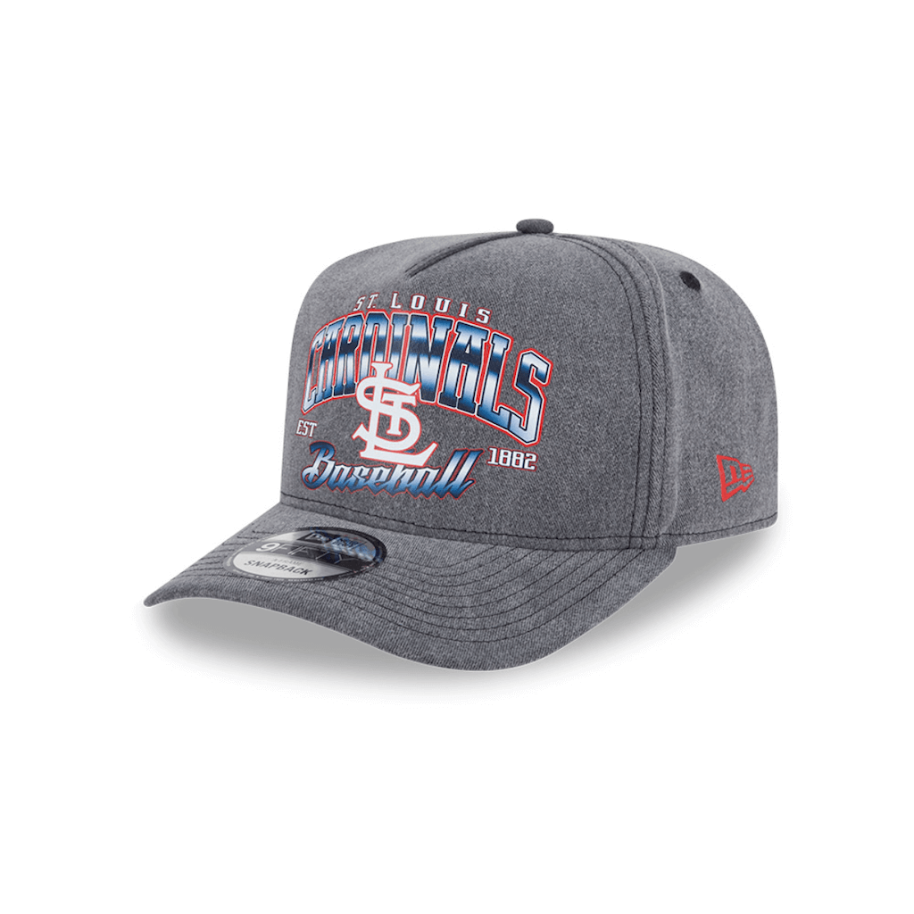 NEW ERA 9FIFTY A FRAME "GOLFER" MLB ST. LOUIS CARDINALS THROWBACK GORRA AJUSTABLE NEGRA
