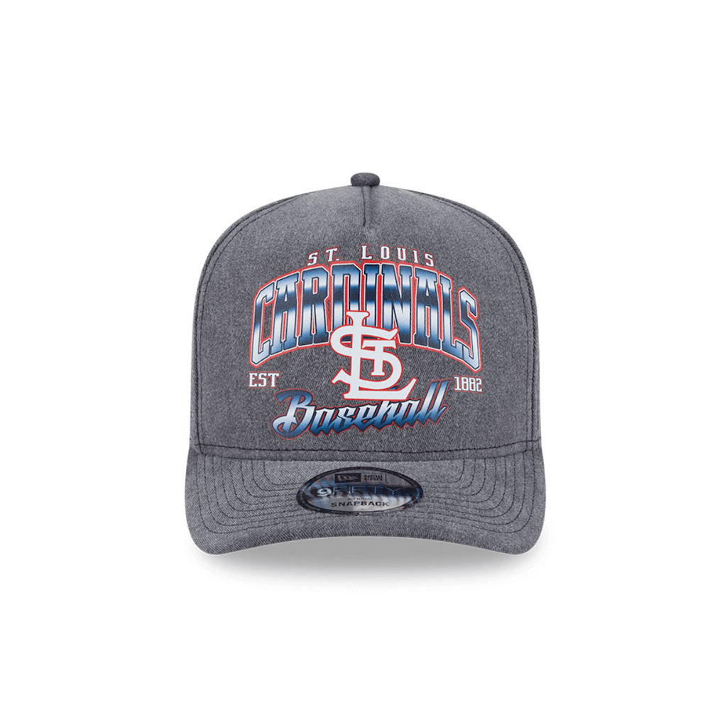 NEW ERA 9FIFTY A FRAME "GOLFER" MLB ST. LOUIS CARDINALS THROWBACK GORRA AJUSTABLE NEGRA