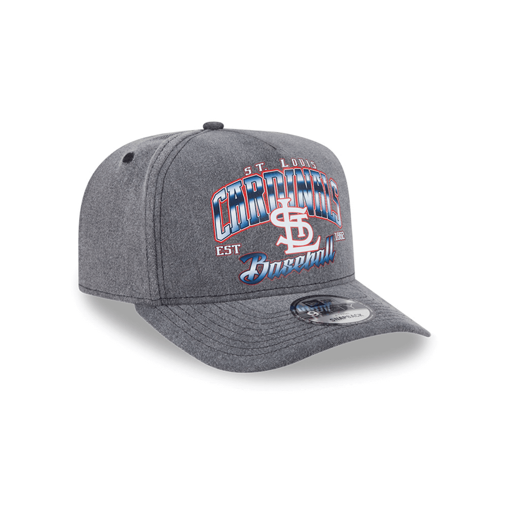 NEW ERA 9FIFTY A FRAME "GOLFER" MLB ST. LOUIS CARDINALS THROWBACK GORRA AJUSTABLE NEGRA