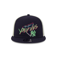 NEW ERA 9FIFTY MLB NEW YORK YANKEES TREND GORRA AJUSTABLE DE MALLA AZUL