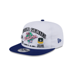 NEW ERA GOLFER MLB CHAMPIONSHIP PIN LA DODGERS VS OAKLAND ATHLETICS GORRA AJUSTABLE BLANCA