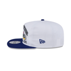 NEW ERA GOLFER MLB CHAMPIONSHIP PIN LA DODGERS VS OAKLAND ATHLETICS GORRA AJUSTABLE BLANCA