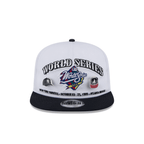 NEW ERA GOLFER MLB CHAMPIONSHIP PIN NY YANKEES VS ATLANTA BRAVES GORRA AJUSTABLE BLANCA