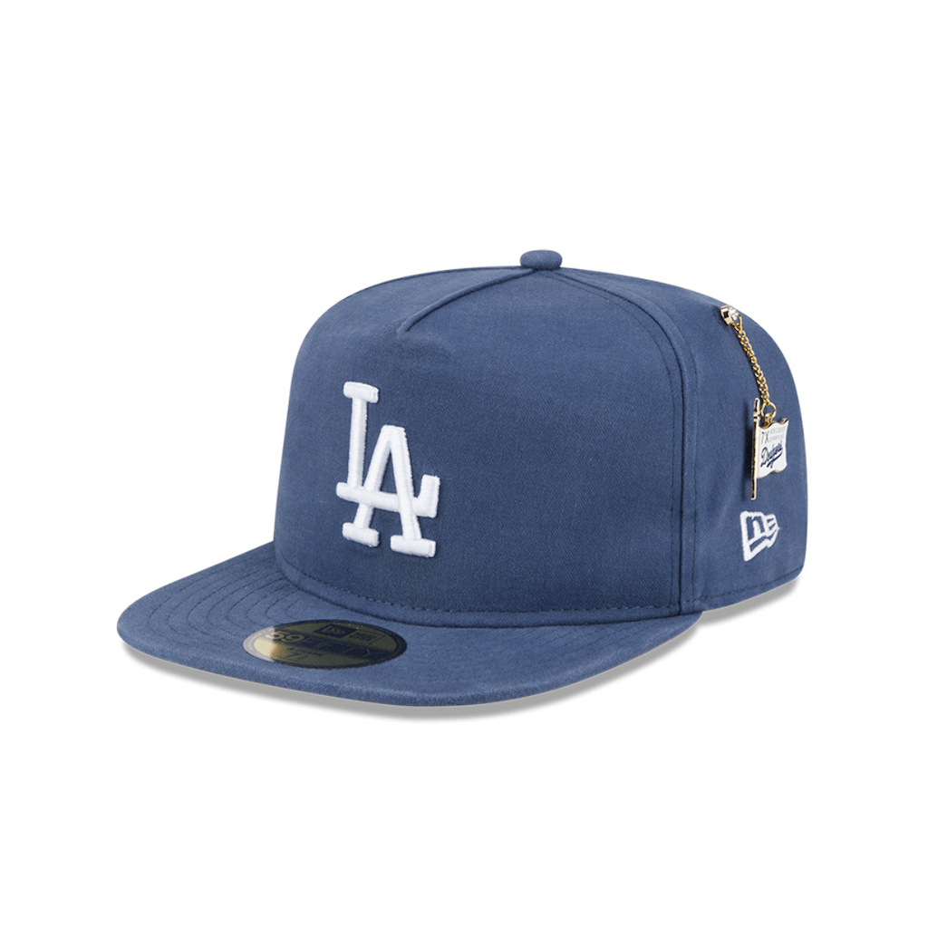 NEW ERA 59FIFTY MLB LOS ANGELES DODGERS CHAMPIONSHIP SIDE FLAG GORRA CERRADA AZUL