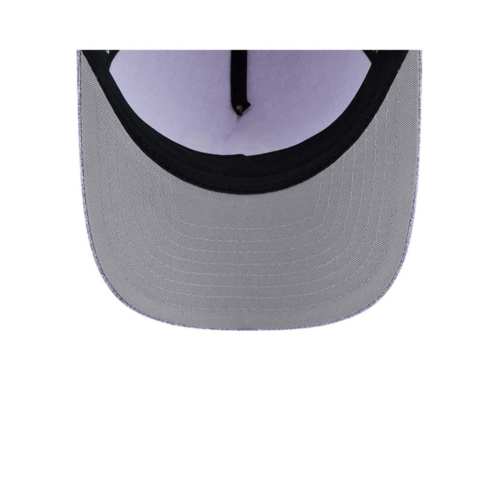 NEW ERA 9FORTY M-CROWN MLB OAKLAND ATHLETICS COTTON WEAVE GORRA AJUSTABLE MORADA