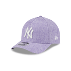 NEW ERA 9FORTY M-CROWN MLB NEW YORK YANKEES COTTON WEAVE GORRA AJUSTABLE MORADA