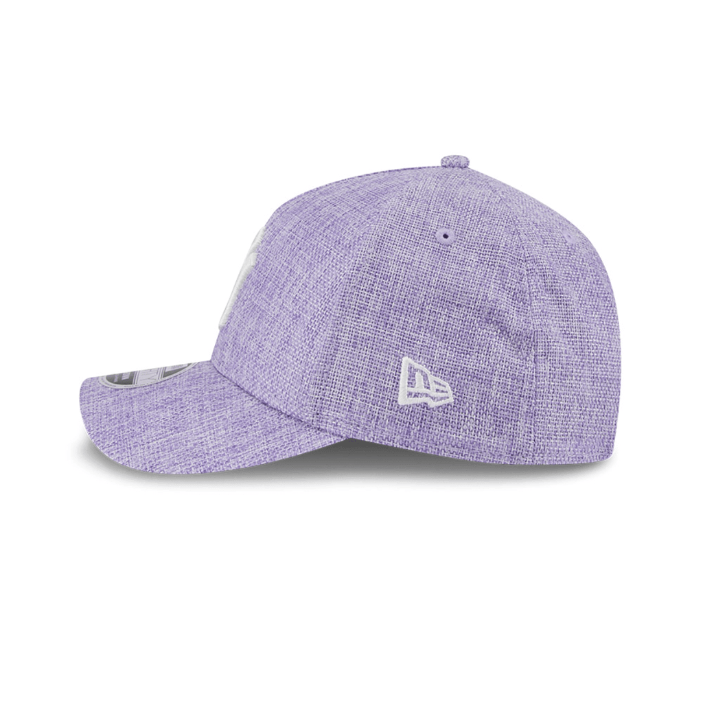 NEW ERA 9FORTY M-CROWN MLB NEW YORK YANKEES COTTON WEAVE GORRA AJUSTABLE MORADA