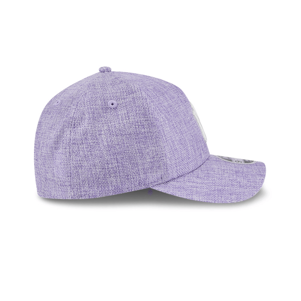NEW ERA 9FORTY M-CROWN MLB NEW YORK YANKEES COTTON WEAVE GORRA AJUSTABLE MORADA