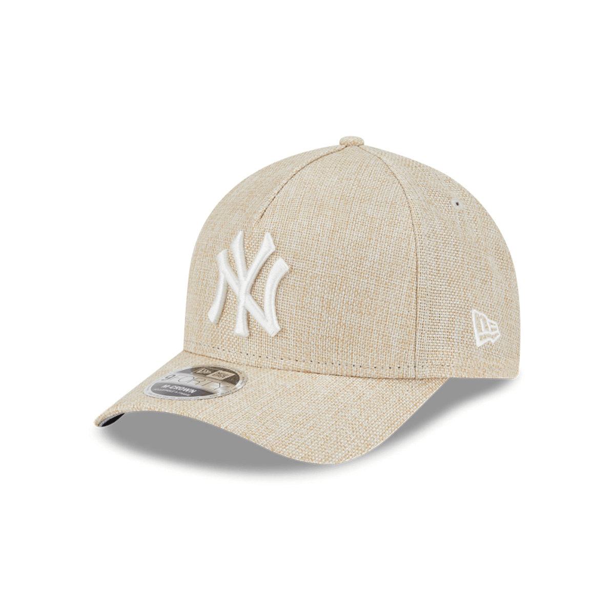 NEW ERA 9FORTY M-CROWN MLB NEW YORK YANKEES COTTON WEAVE GORRA AJUSTABLE BEIGE