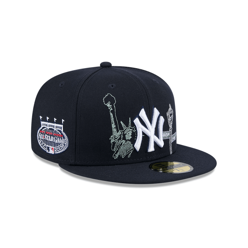NEW ERA 59FIFTY MLB STATE STITCH NEW YORK YANKEES GORRA CERRADA  AZUL