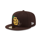 NEW ERA 59FIFTY MLB STATE STITCH SAN DIEGO PADRES GORRA CERRADA  CAFE