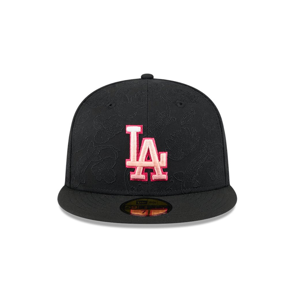 NEW ERA 59FIFTY MLB LOS ANGELES DODGERS TONAL KOI GORRA CERRADA NEGRA