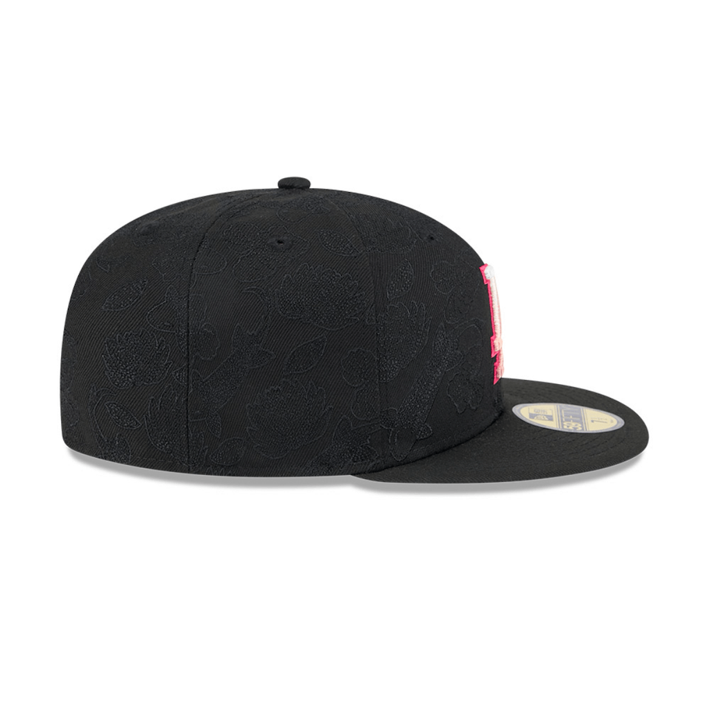 NEW ERA 59FIFTY MLB LOS ANGELES DODGERS TONAL KOI GORRA CERRADA NEGRA