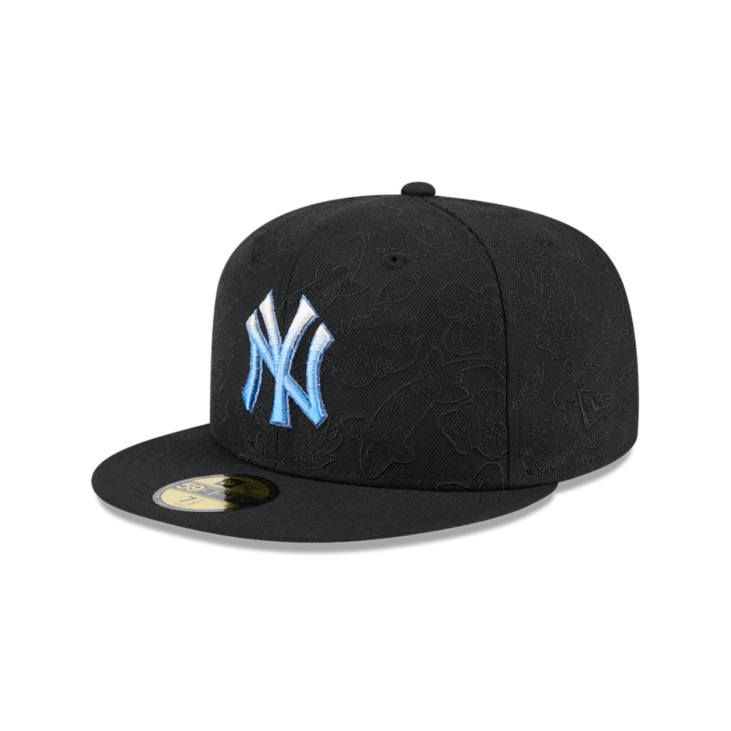 NEW ERA 59FIFTY MLB NEW YORK YANKEES TONAL KOI GORRA CERRADA NEGRA