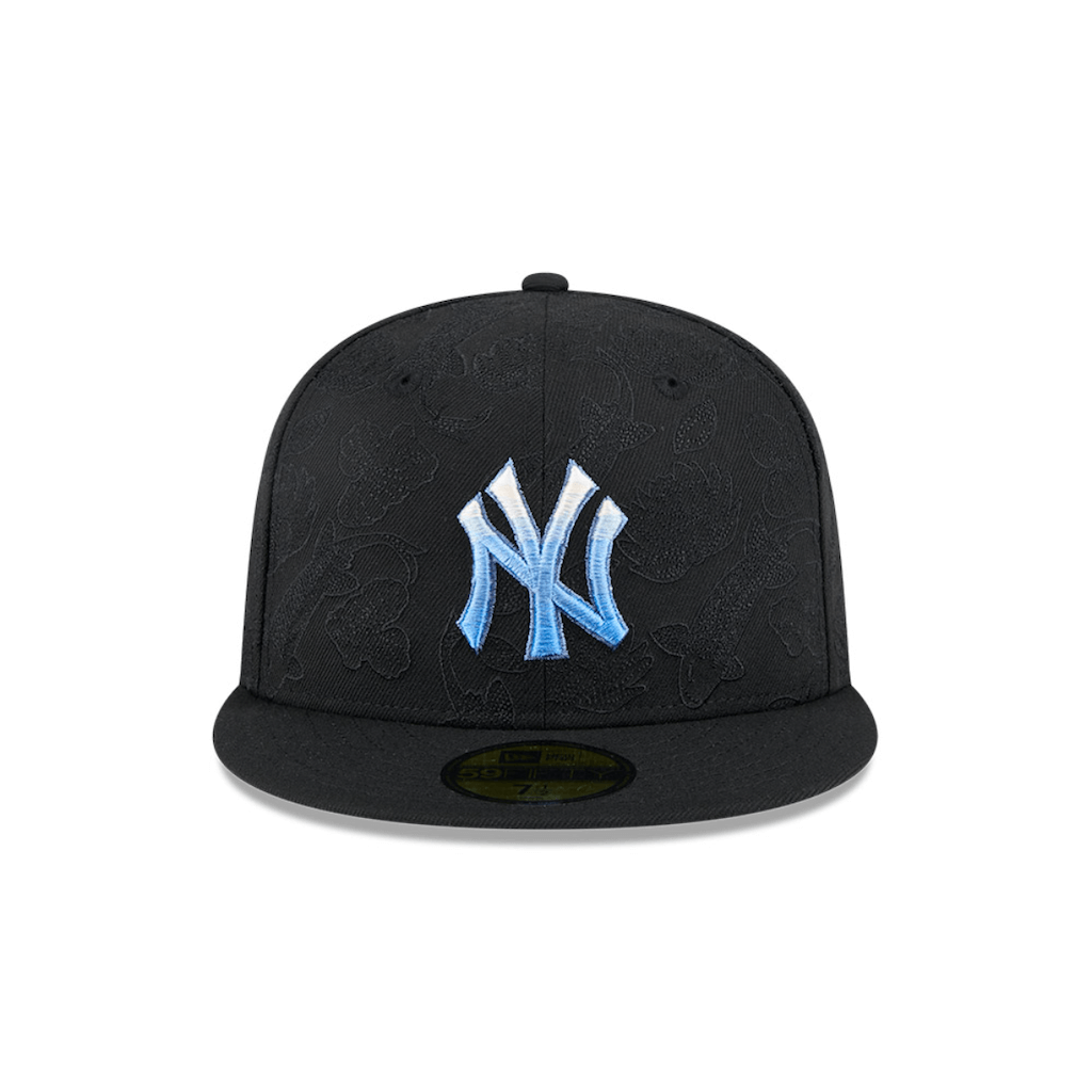 NEW ERA 59FIFTY MLB NEW YORK YANKEES TONAL KOI GORRA CERRADA NEGRA