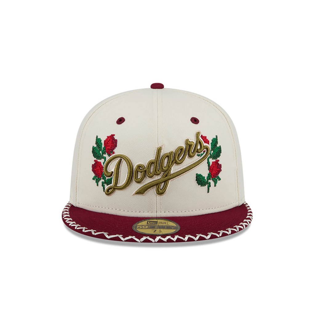 NEW ERA 59FIFTY MLB LOS ANGELES DODGERS NOVELTY STICH GORRA CERRADA BLANCA