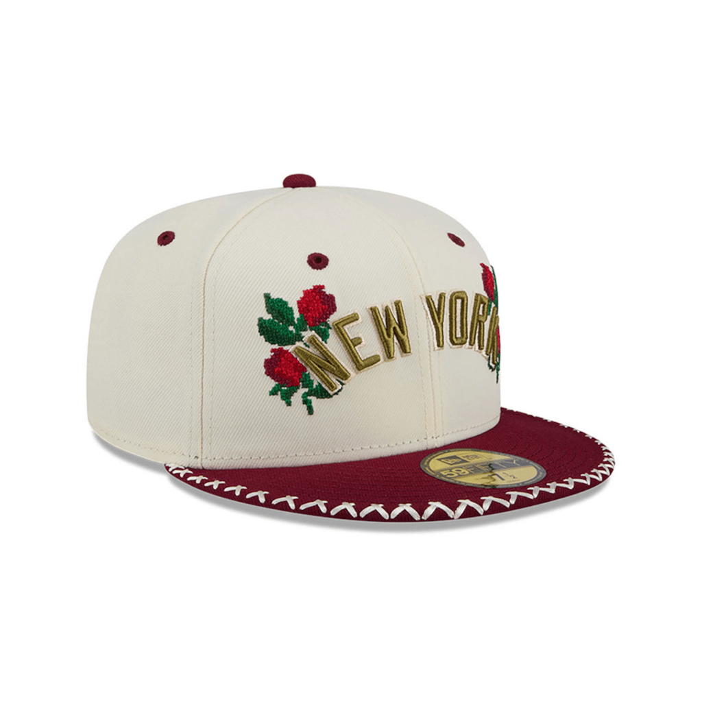 NEW ERA 59FIFTY MLB NEW YORK YANKEES NOVELTY STICH GORRA CERRADA BLANCA