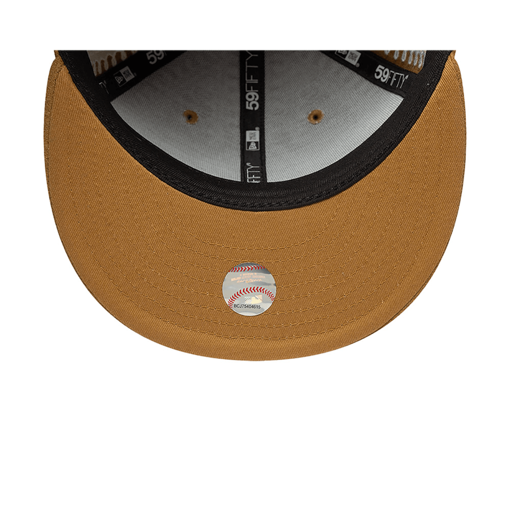 NEW ERA 59FIFTY  MLB NY YANKEES GINGERBREAD GORRA CERRADA BEIGE