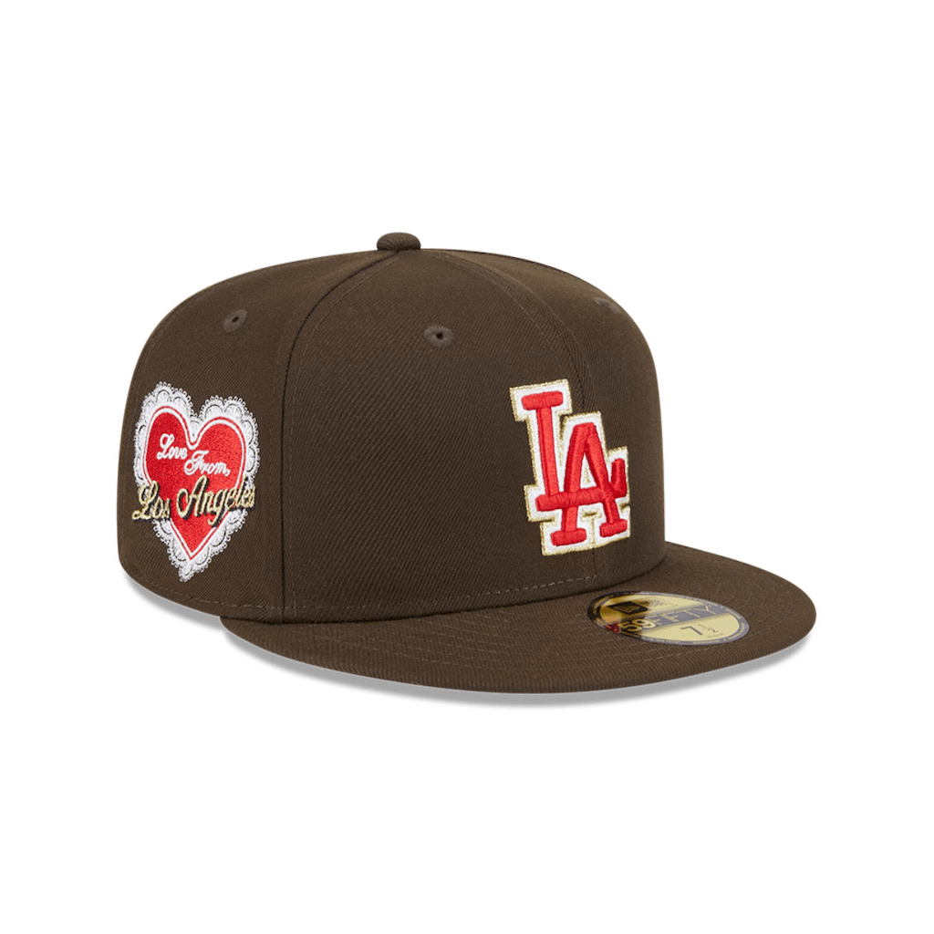NEW ERA 59FIFTY MLB LOS ANGELES DODGERS LOVE FROM GORRA CERRADA CAFE