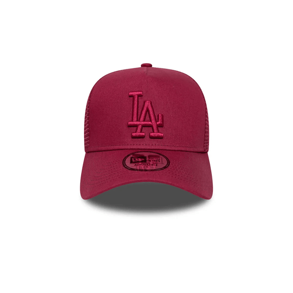 NEW ERA 9FORTY A-FRAME MLB LOS ANGELES DODGERS LEAGUE ESSENTIAL GORRA AJUSTABLE CAMIONERA ROJA