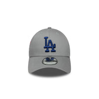 NEW ERA 9FORTY MLB LOS ANGELES DODGERS MLB SIDE PATCH GORRA AJUSTABLE GRIS