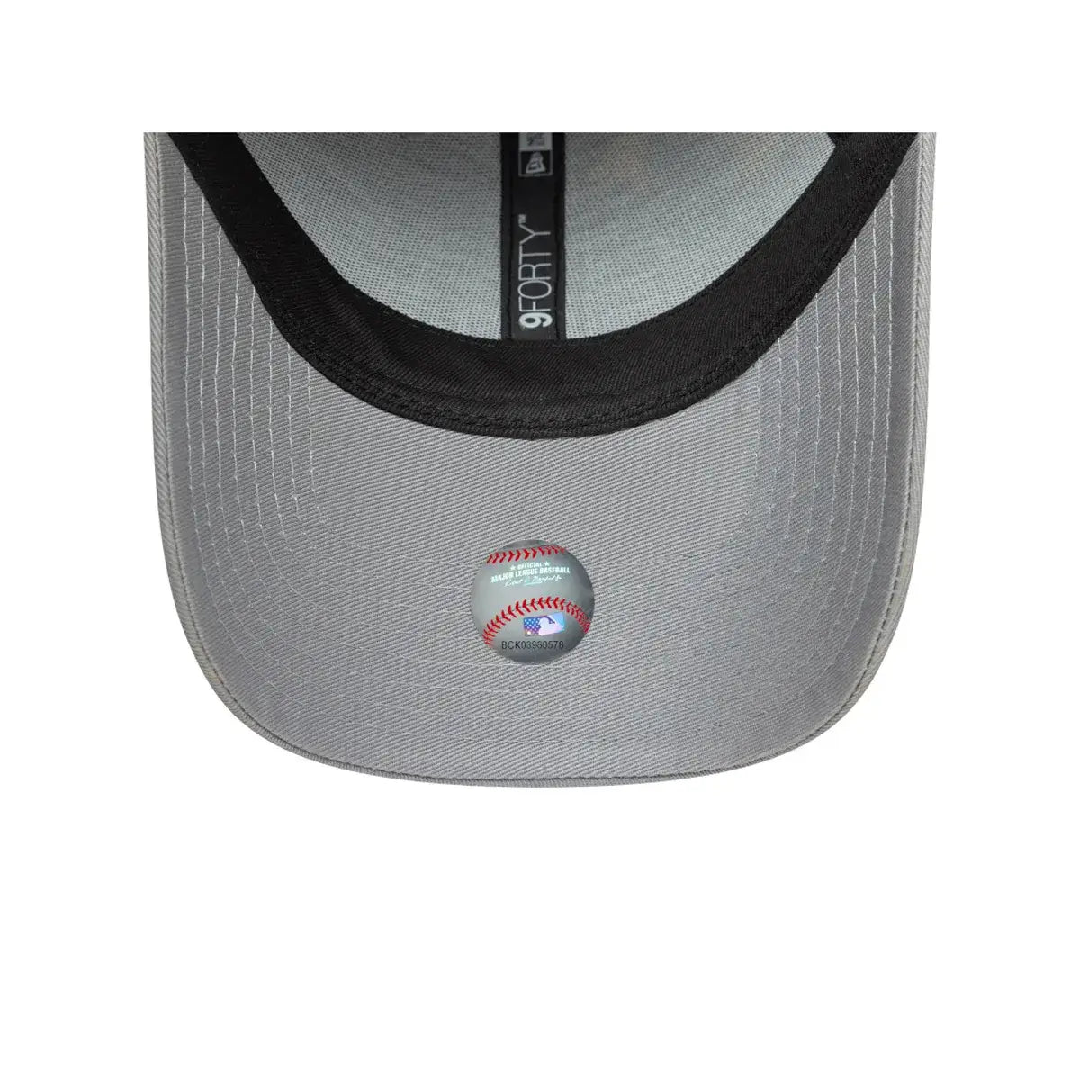 NEW ERA 9FORTY MLB LOS ANGELES DODGERS MLB SIDE PATCH GORRA AJUSTABLE GRIS