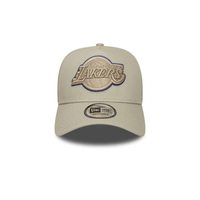 NEW ERA 9FORTY NBA LOS ANGELES LAKERS TEAM OUTLINE GORRA AJUSTABLE BEIGE