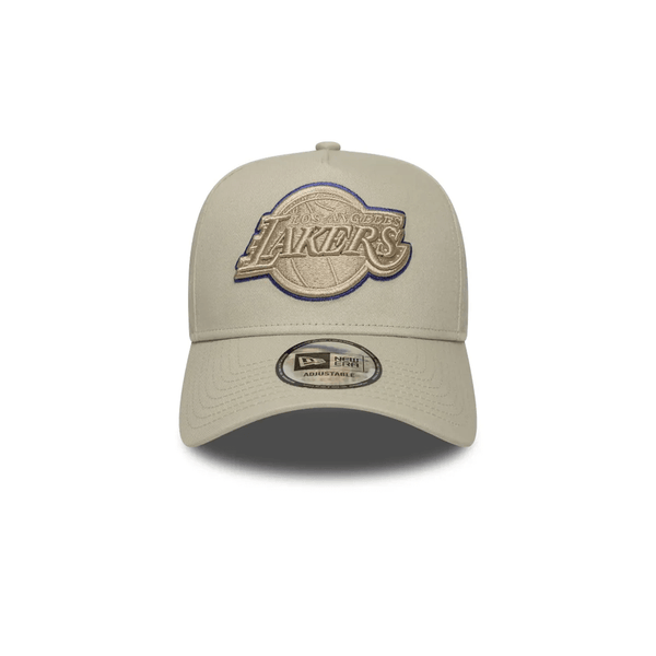 NEW ERA 9FORTY NBA LOS ANGELES LAKERS TEAM OUTLINE GORRA AJUSTABLE BEIGE