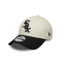 NEW ERA 9FORTY MLB CHICAGO WHITE SOX SIDE SCRIPT GORRA AJUSTABLE BEIGE