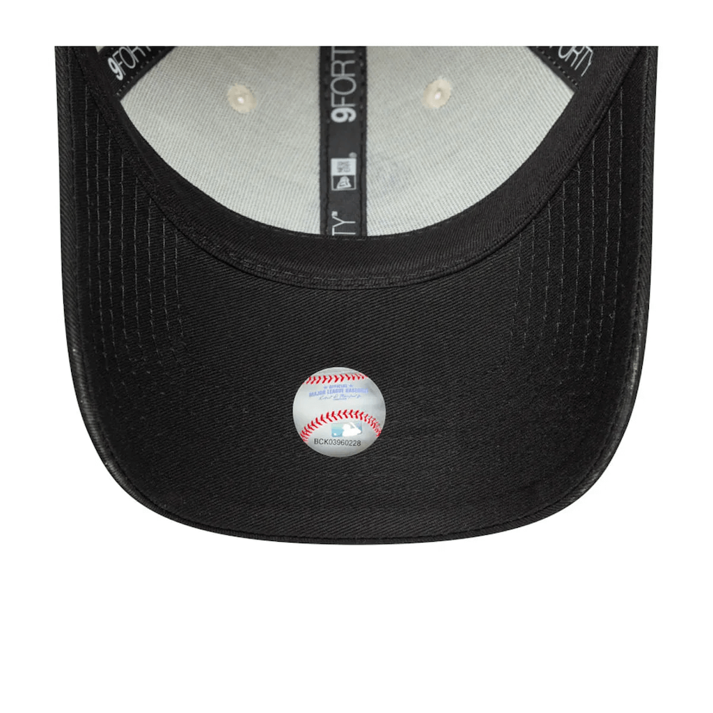 NEW ERA 9FORTY MLB CHICAGO WHITE SOX SIDE SCRIPT GORRA AJUSTABLE BEIGE