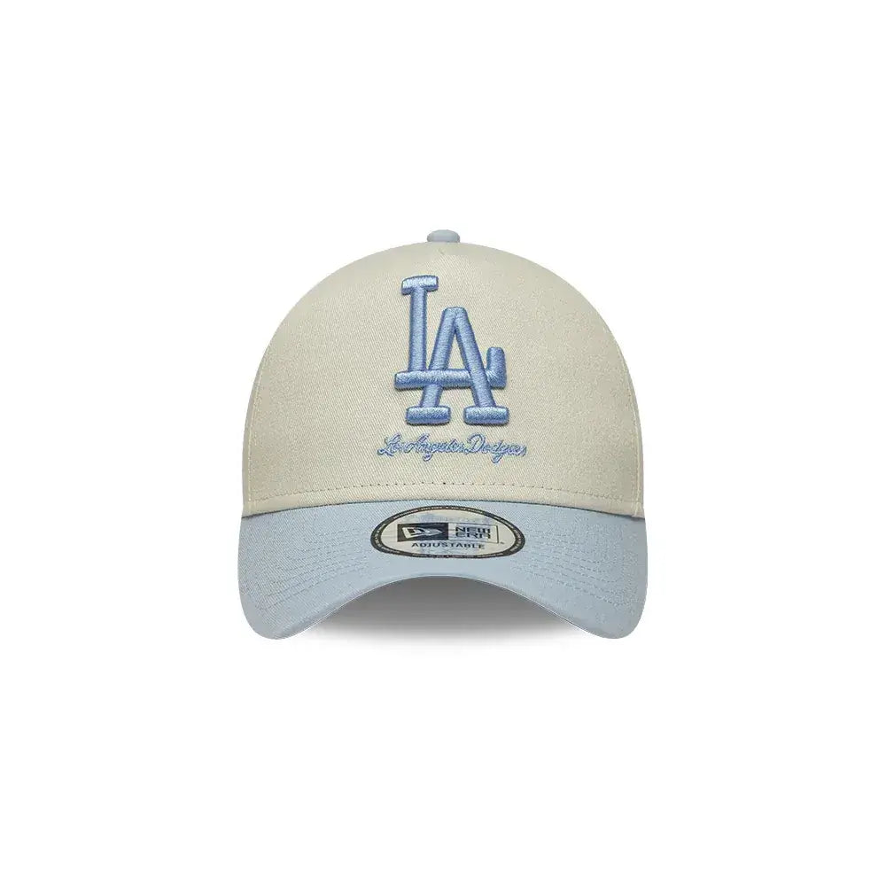 NEW ERA 9FORTY E-FRAME MLB LOS ANGELES DODGERS MYTHICAL GORRA AJUSTABLE BEIGE