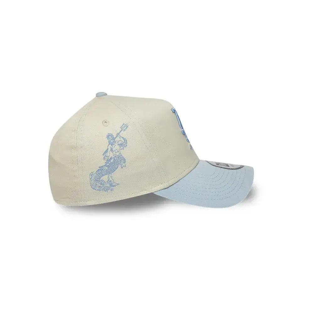 NEW ERA 9FORTY E-FRAME MLB LOS ANGELES DODGERS MYTHICAL GORRA AJUSTABLE BEIGE