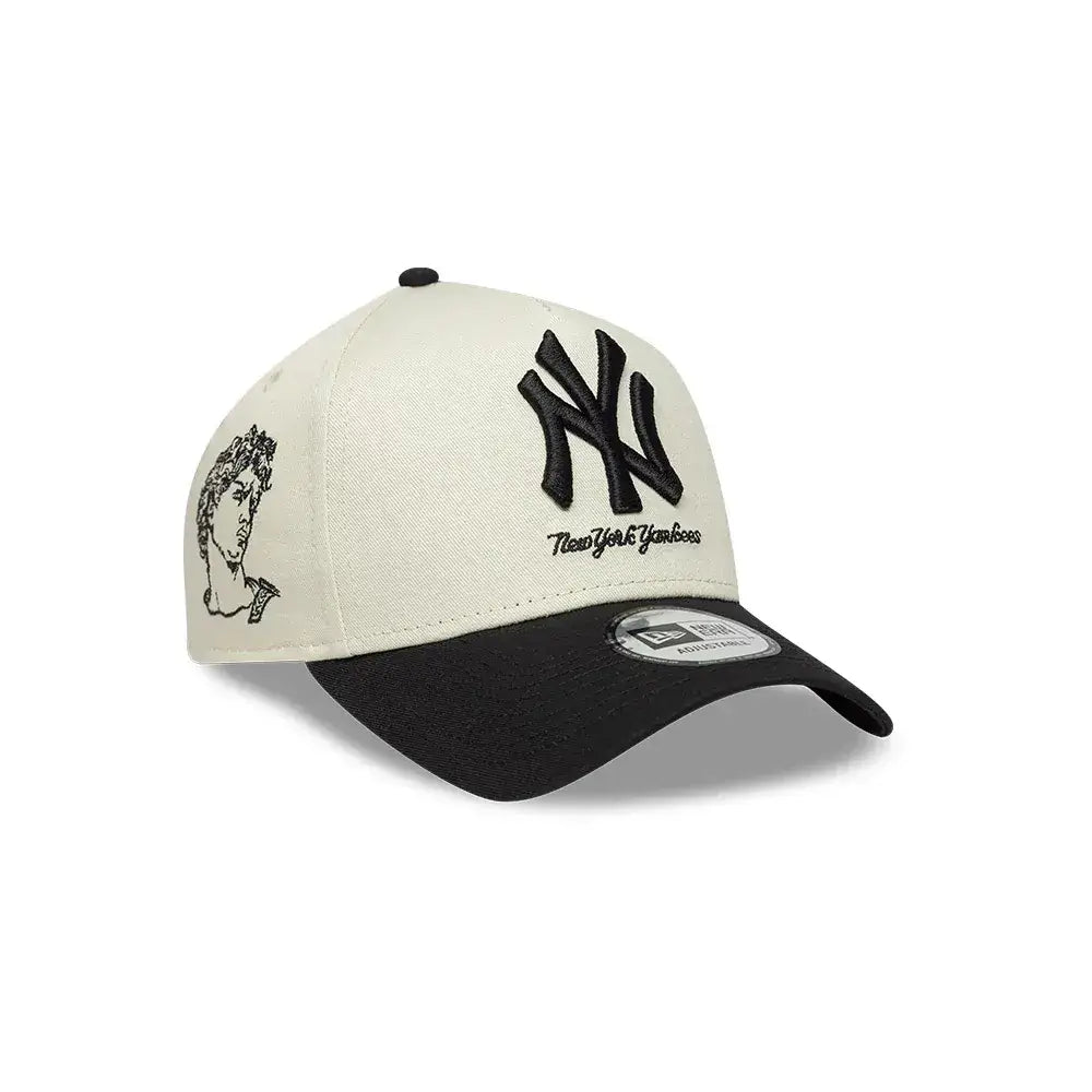 NEW ERA 9FORTY E-FRAME MLB NEW YORK YANKEES MYTHICAL GORRA AJUSTABLE BEIGE