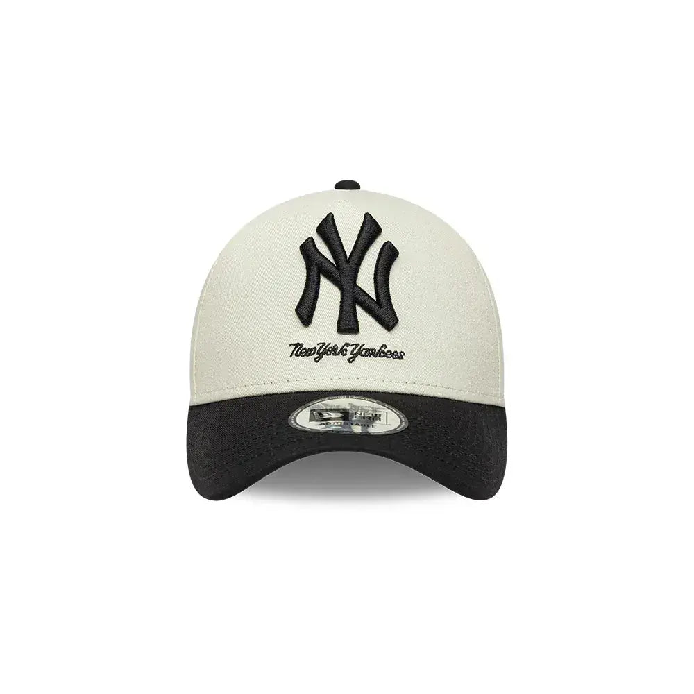 NEW ERA 9FORTY E-FRAME MLB NEW YORK YANKEES MYTHICAL GORRA AJUSTABLE BEIGE
