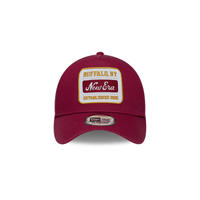 NEW ERA 9FORTY A-FRAME MLB NE WASHED PATCH GORRA AJUSTABLE ROJA