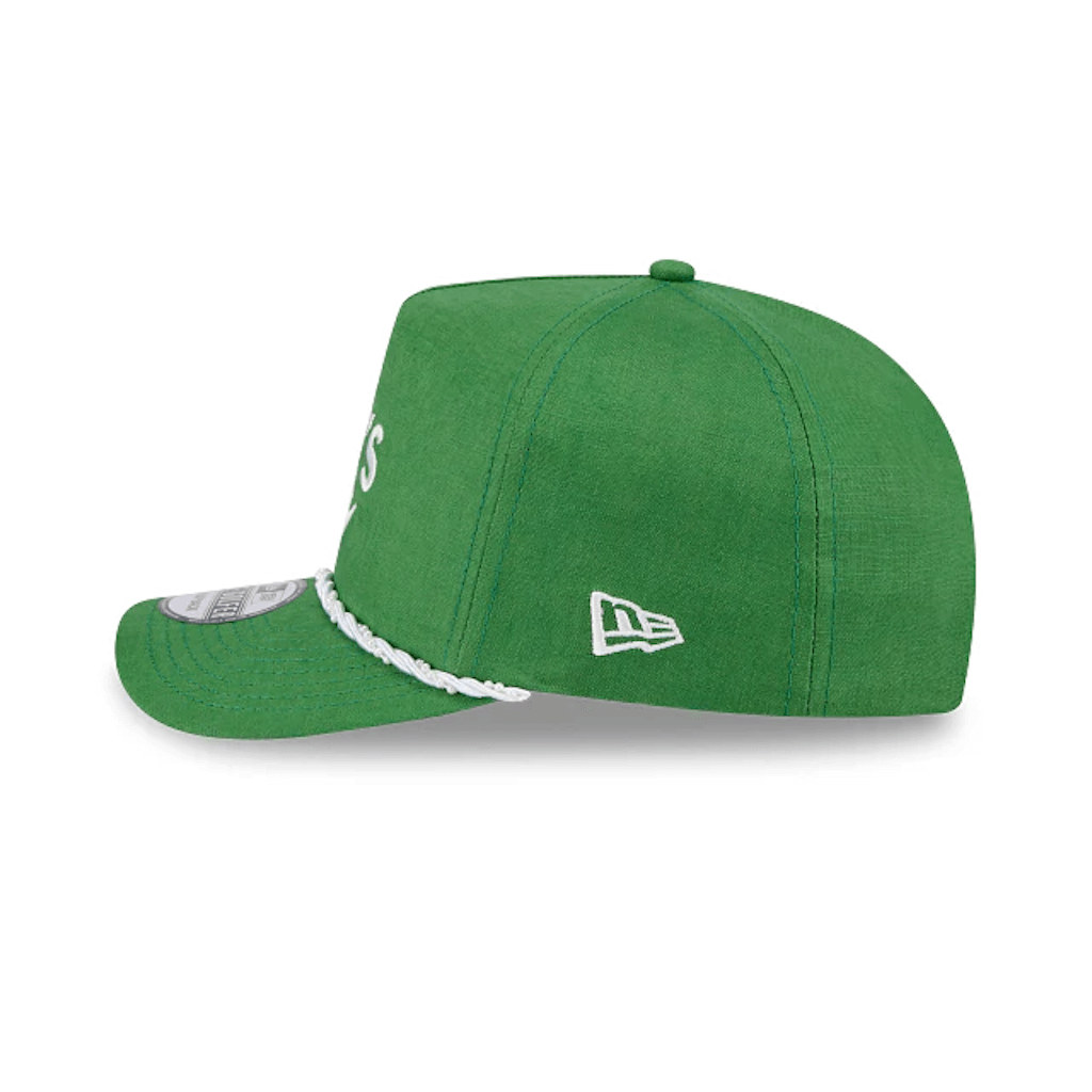 NEW ERA GOLFER MLB OAKLAND ATHLETICS PEARL ROPE GORRA AJUSTABLE VERDE