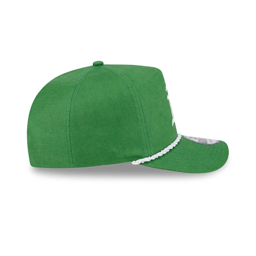 NEW ERA GOLFER MLB OAKLAND ATHLETICS PEARL ROPE GORRA AJUSTABLE VERDE