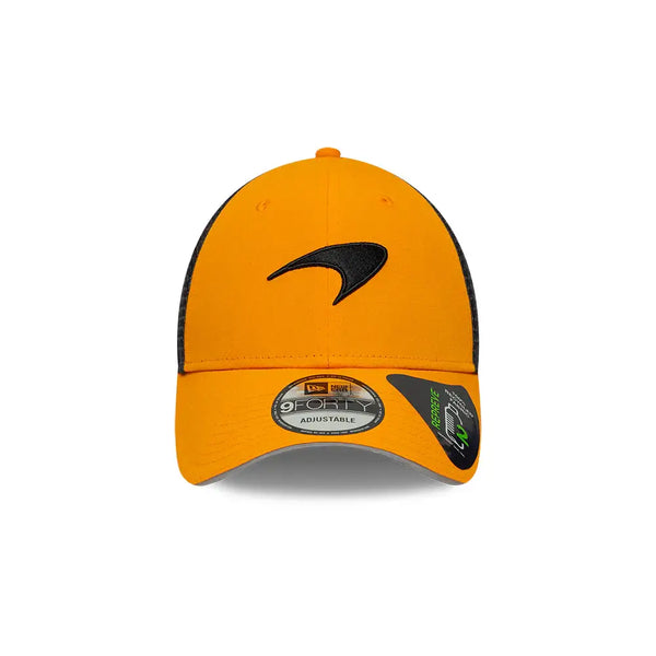 NEW ERA 9FORTY F1 MCLAREN F1 PADDOCK GORRA CAMIONERA AJUSTABLE NARANJA