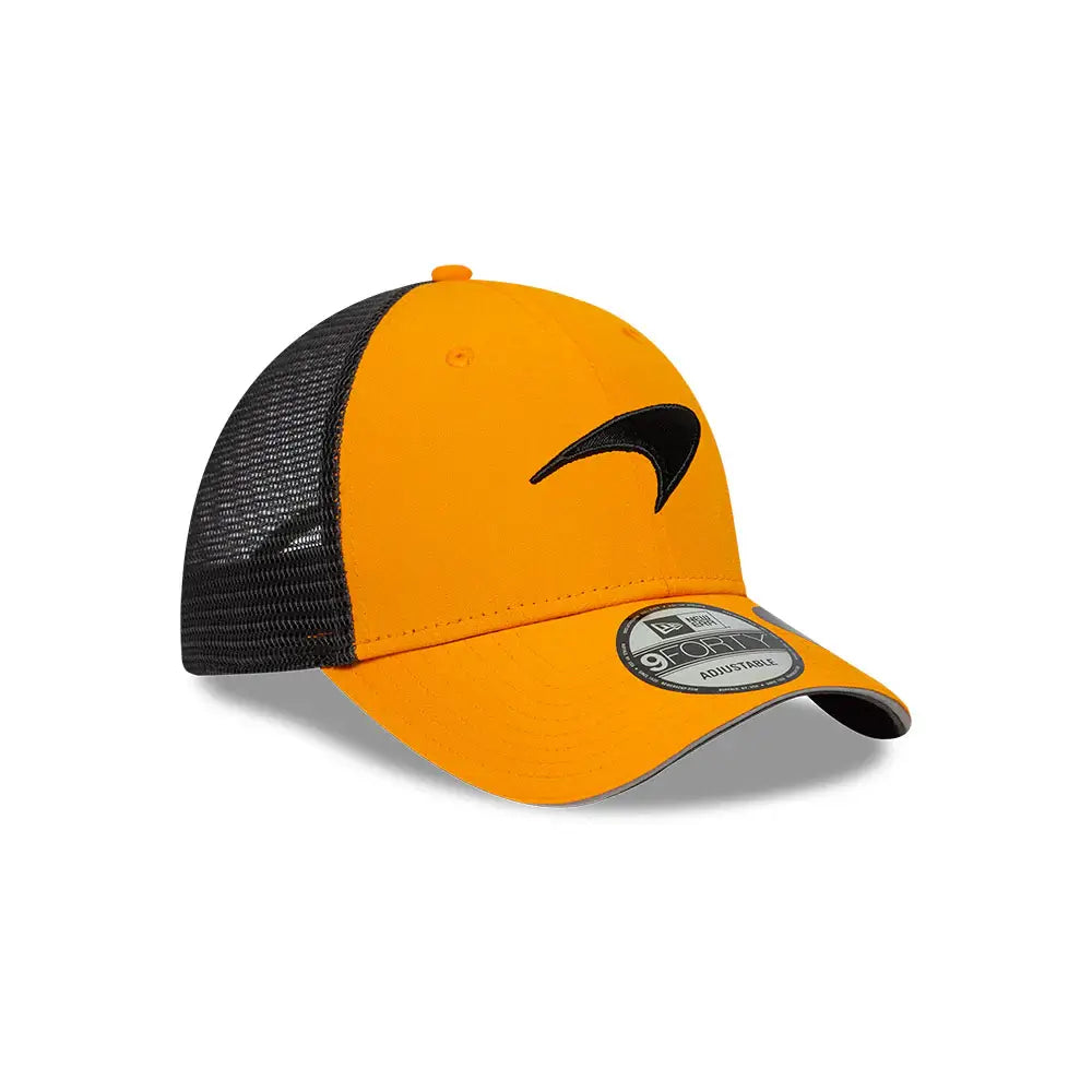 NEW ERA 9FORTY F1 MCLAREN F1 PADDOCK GORRA CAMIONERA AJUSTABLE NARANJA