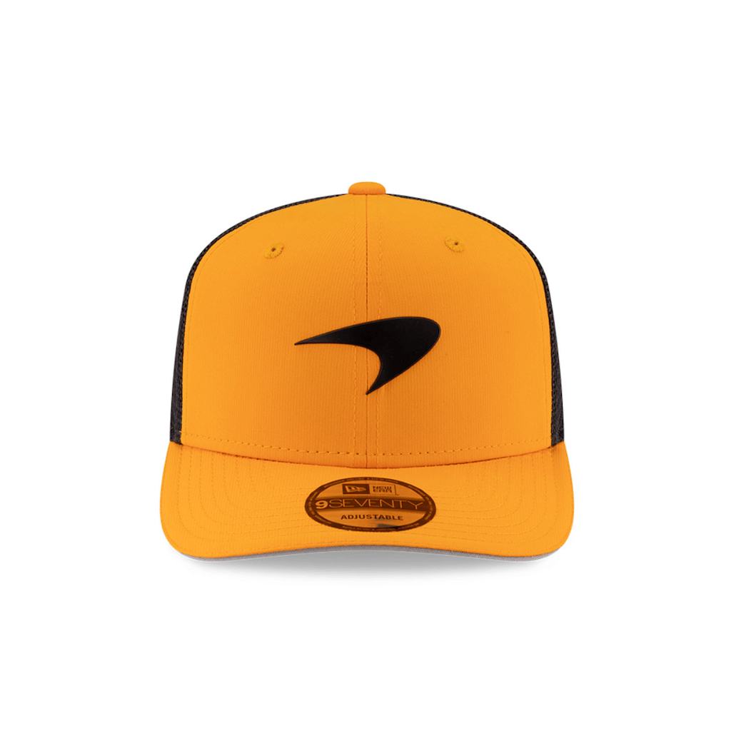 NEW ERA 9SEVENTY FORMULA 1 MCLAREN TEAM CAP GORRA AJUSTABLE CAMIONERA NARANJA