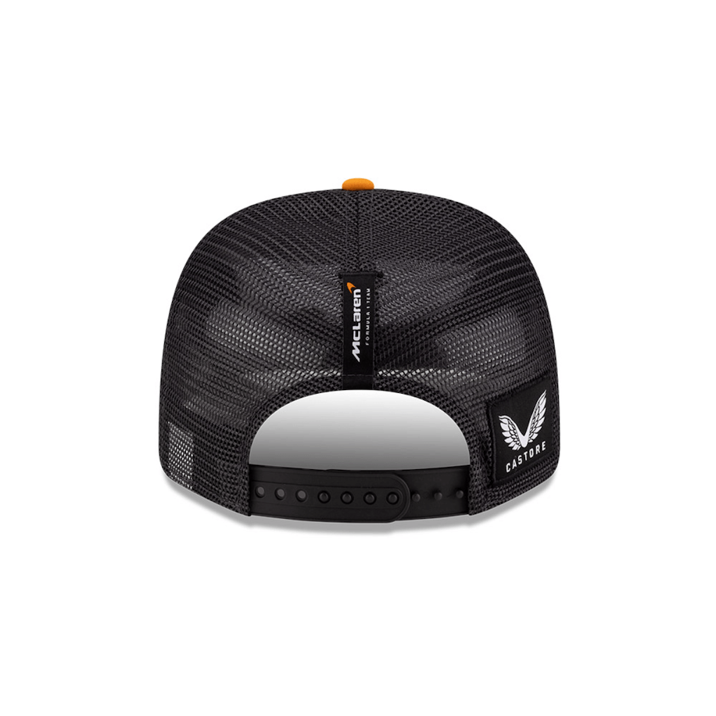 NEW ERA 9SEVENTY FORMULA 1 MCLAREN TEAM CAP GORRA AJUSTABLE CAMIONERA NARANJA