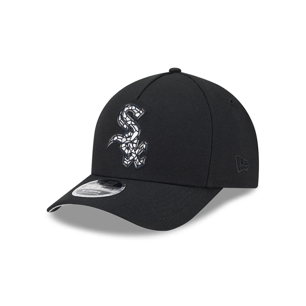 NEW ERA 9FORTY M-CROWN MLB CHICAGO WHITE SOX STAINED GLASS GORRA AJUSTABLE NEGRA