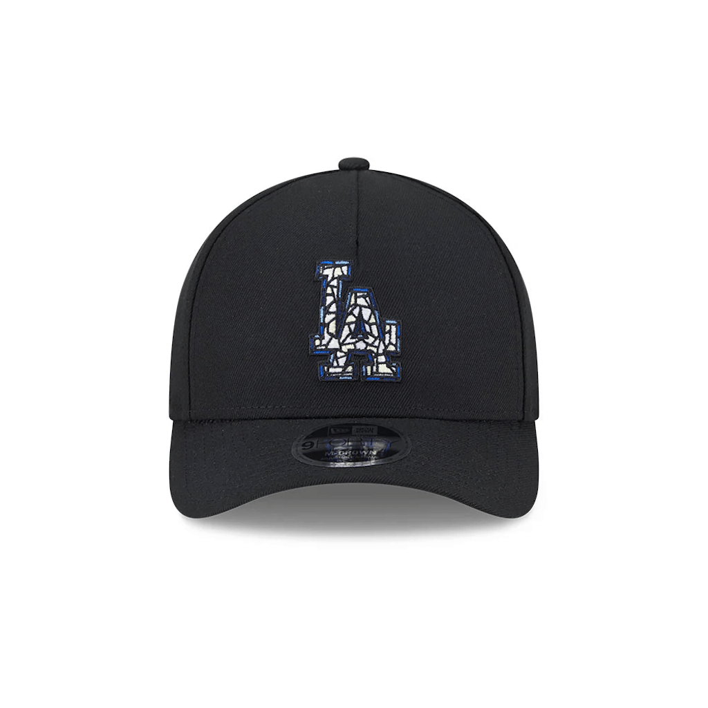 NEW ERA 9FORTY M-CROWN MLB LOS ANGELES DODGERS STAINED GLASS GORRA AJUSTABLE NEGRA