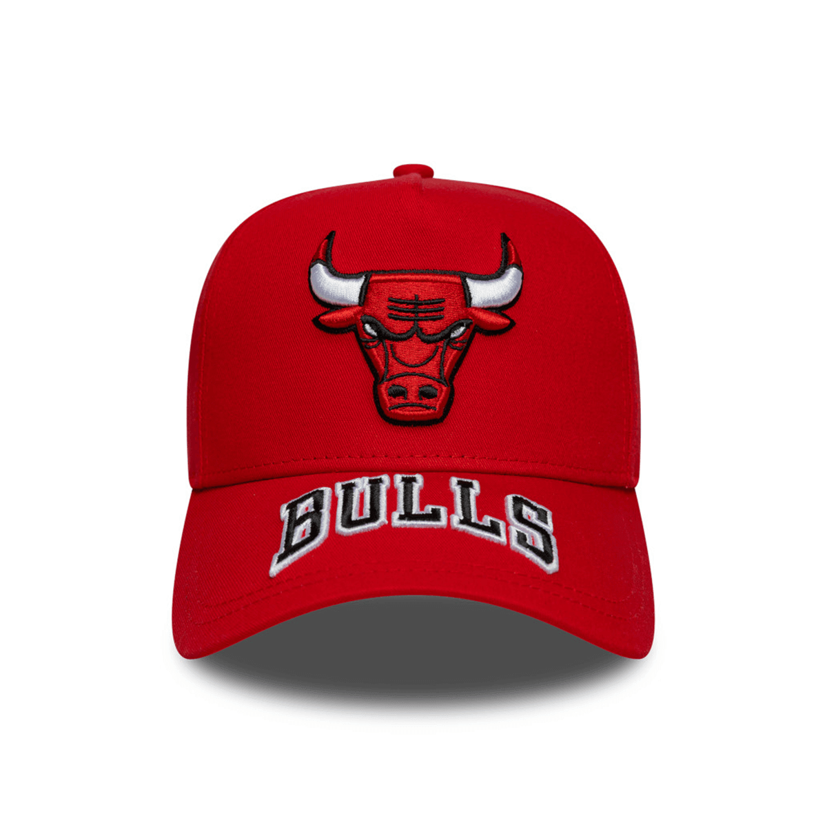 NEW ERA 9FORTY E-FRAME NBA CHICAGO BULLS VISOR HIT GORRA AJUSTABLE ROJO