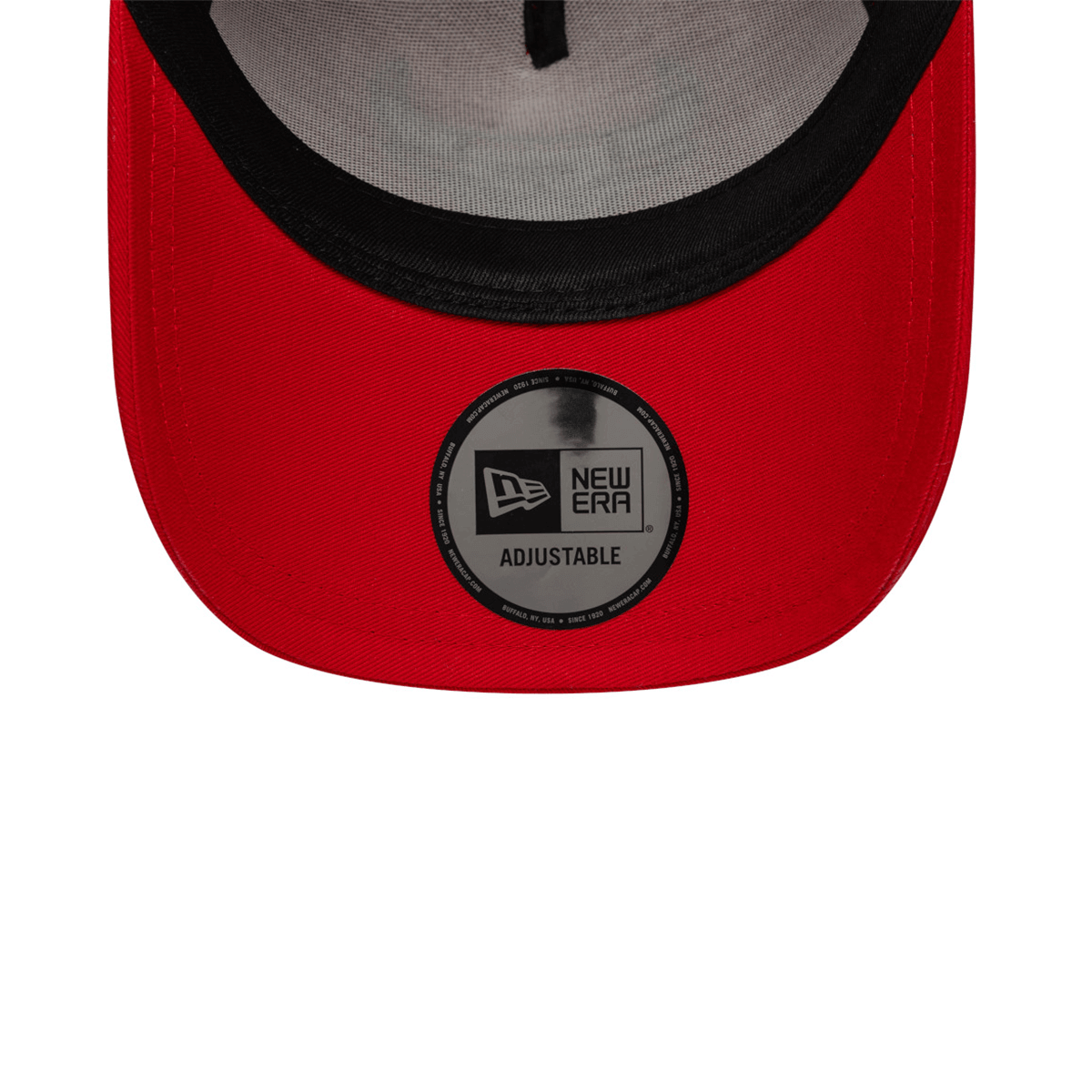 NEW ERA 9FORTY E-FRAME NBA CHICAGO BULLS VISOR HIT GORRA AJUSTABLE ROJO